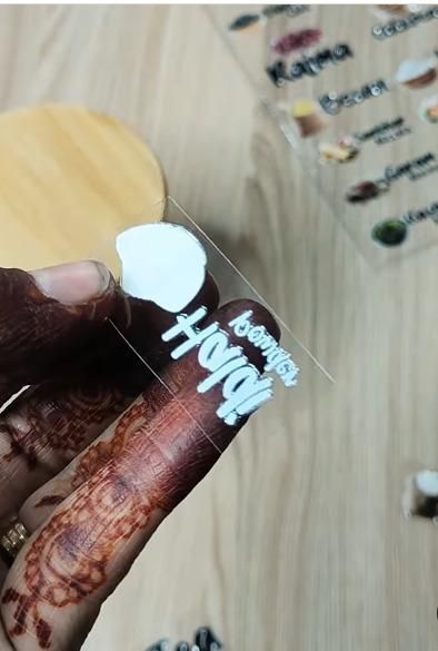 Waterproof Kitchen Spice Jar Label Stickers