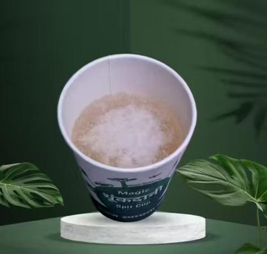 Magic Disposable Spit Cup for Home/Office/Patients/Car (Solidifies Liquid Pack of 10)