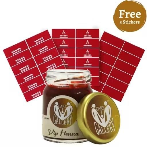 Dip Henna Instant Red Colour Mehendi Paste